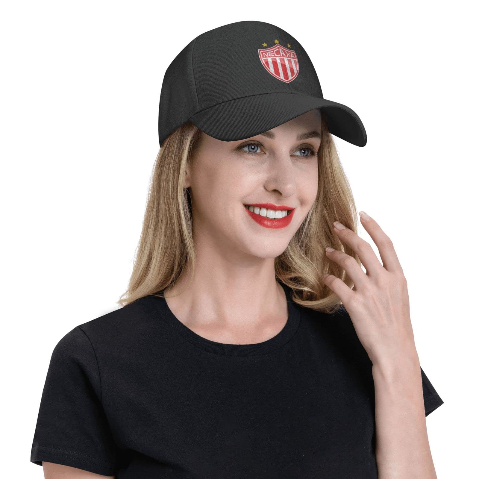 Deportivo Toluca F.C. Unisex Baseball Cap - Adjustable Cowboy Style Dad Hat for Men & Women - Black Plain Casual Hat for Sports, Outdoor & Daily Wear