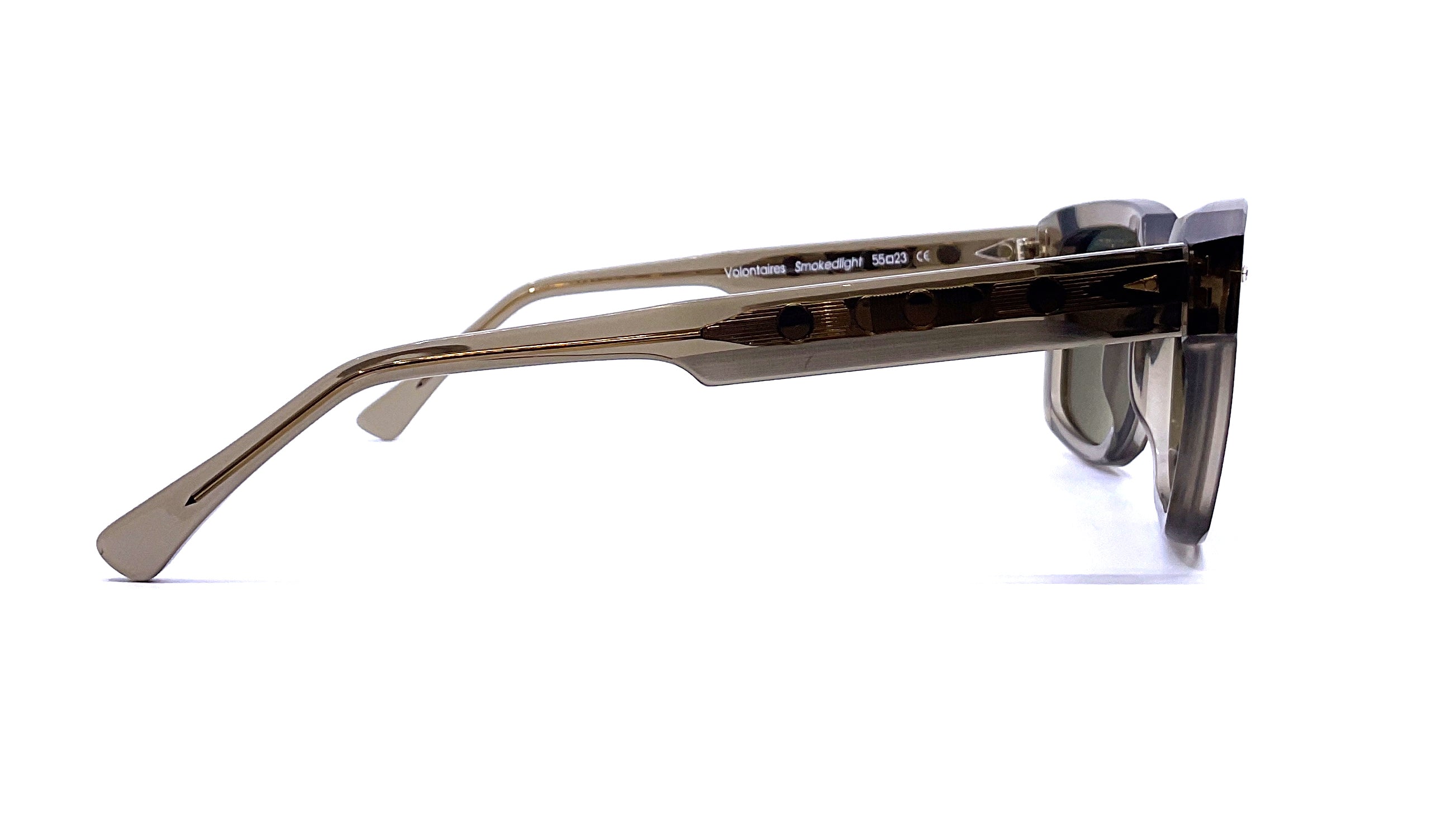 Ahlem Volontaires Sunglasses - Smoked Light Lens for UV Protection & Fashion | Perfect for Outdoor Activities, Beach & Driving