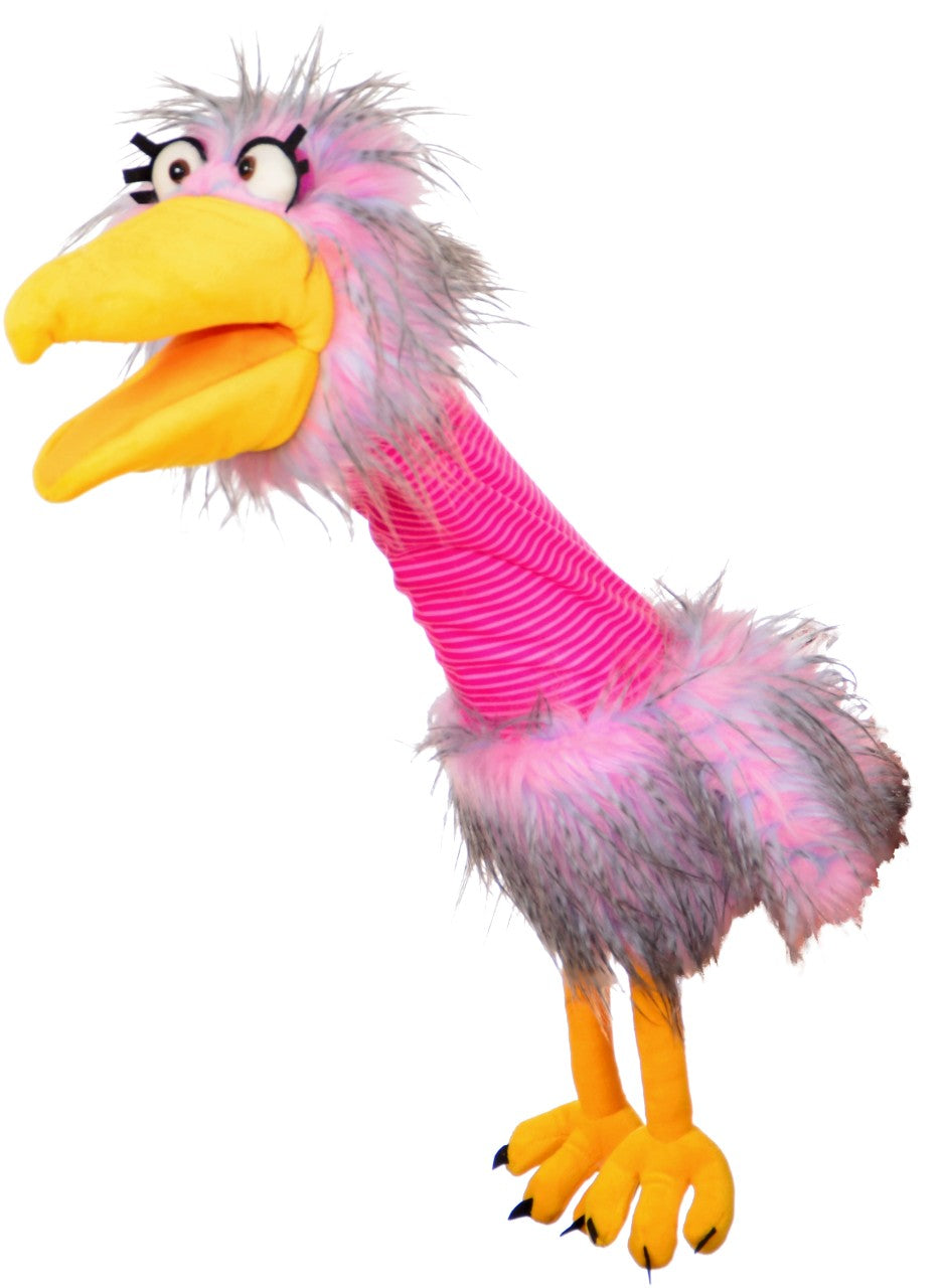 50 cm Priscilla Hand Puppet - Soft Plush Animal Puppet for Kids, Storytelling & Educational Play - Perfect for Classroom, Birthday Parties & Interactive Fun