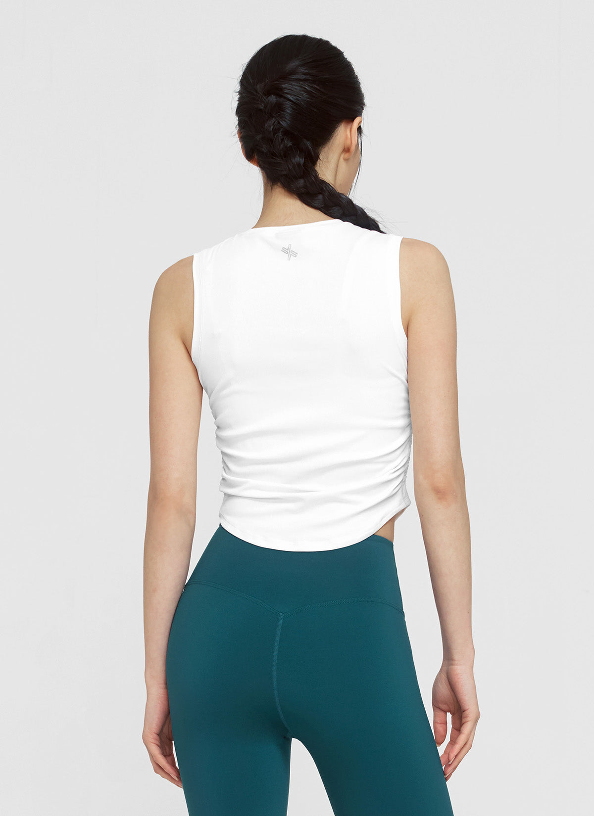 Relaxing Shirred Sleeveless Top for Women - Summer Casual Wear, Beach Outfit, and Vacation Essentials
