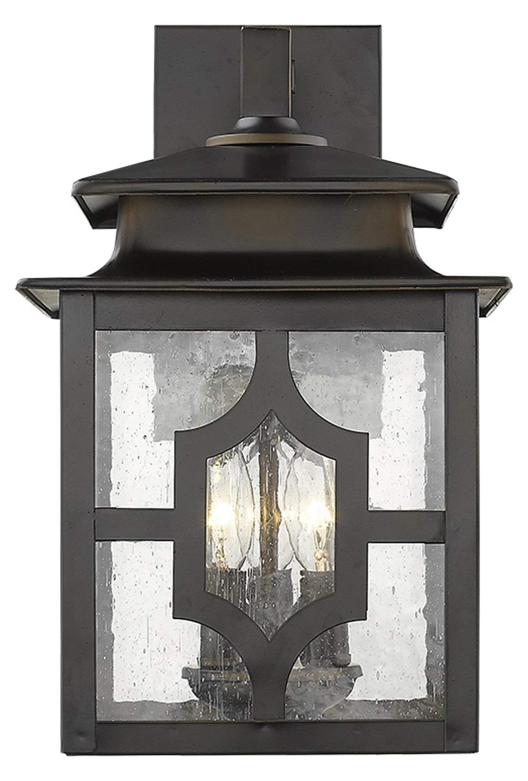 Calvert 3-Light Oil-Rubbed Bronze Wall Sconce - Elegant Vintage Lighting for Bedroom, Hallway & Entryway