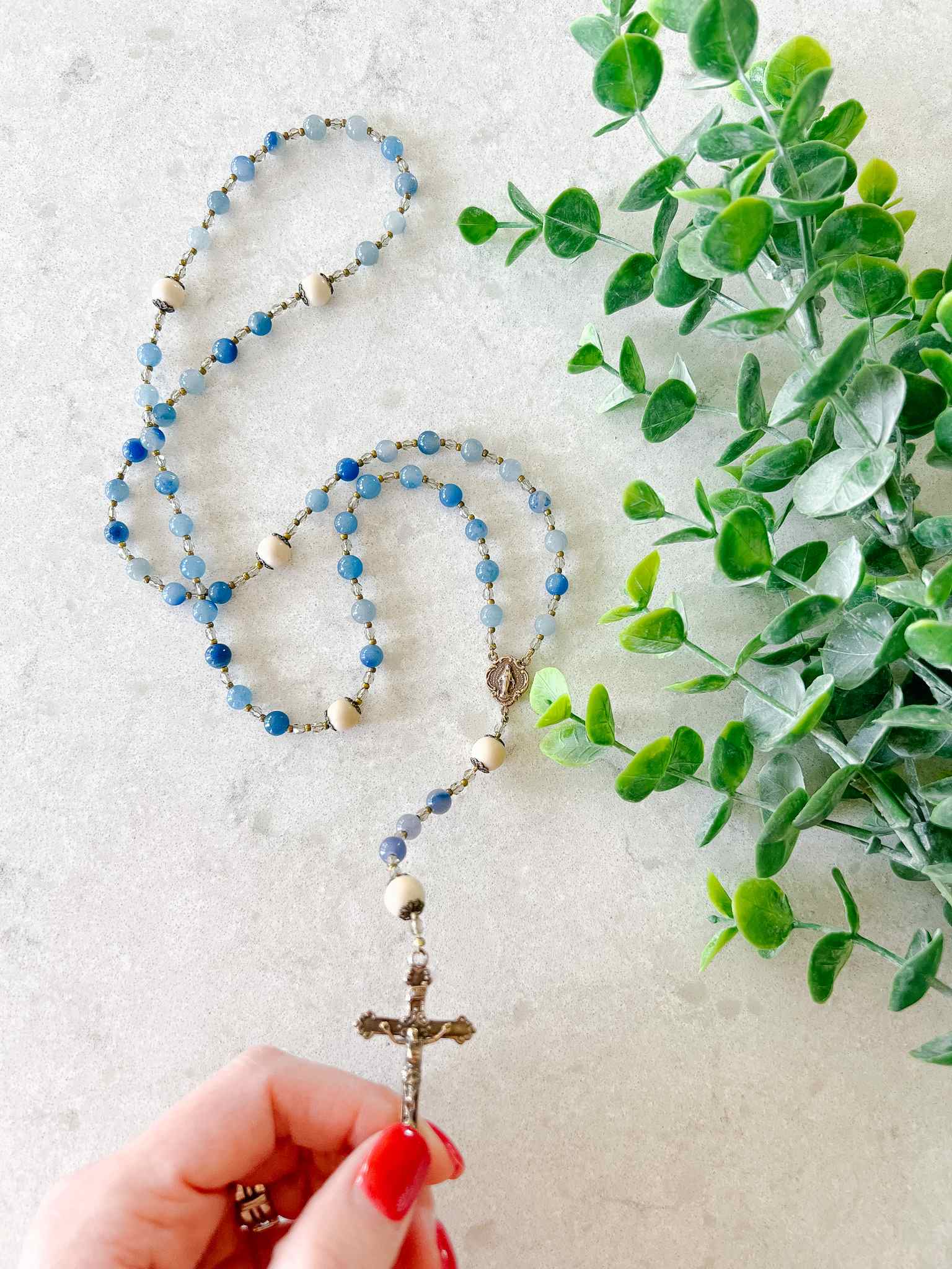 Miraculous Medal Rosary - Catholic Religious Jewelry for Prayer & Devotion - Perfect for Gifts, Worship & Spiritual Protection