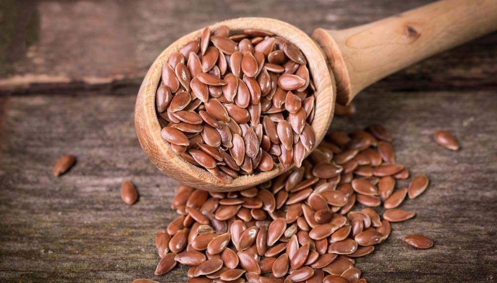Organic Flax Seeds for Eating - High in Omega-3 & Fiber - 2.2 Lb (1 Kg) - Perfect for Smoothies, Baking & Healthy Snacks