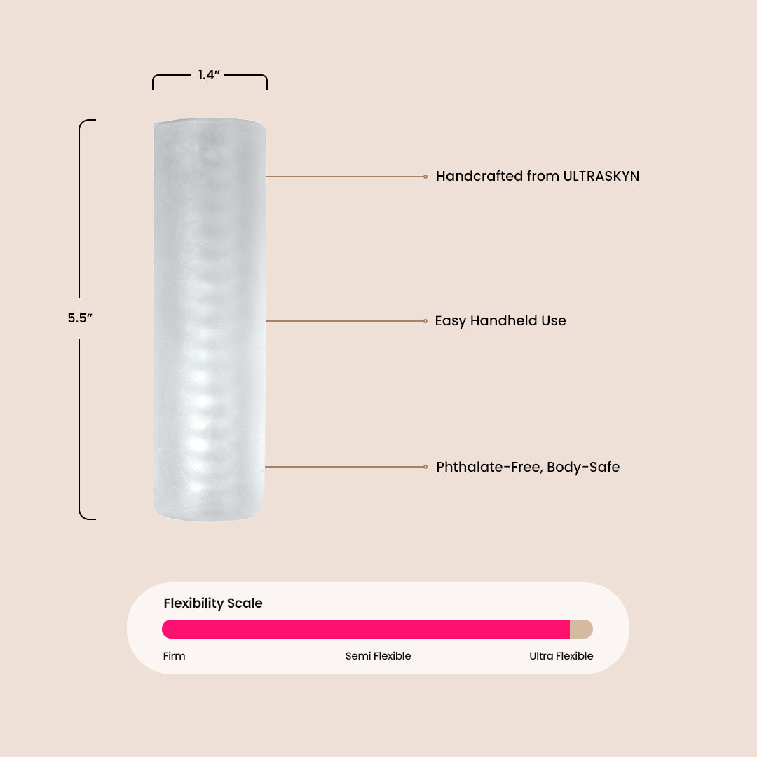 UltraSkyn Realistic Male Masturbator - Premium Soft Feel for Enhanced Pleasure | Discreet & Easy to Clean | Perfect for Solo Play, Travel & Stress Relief