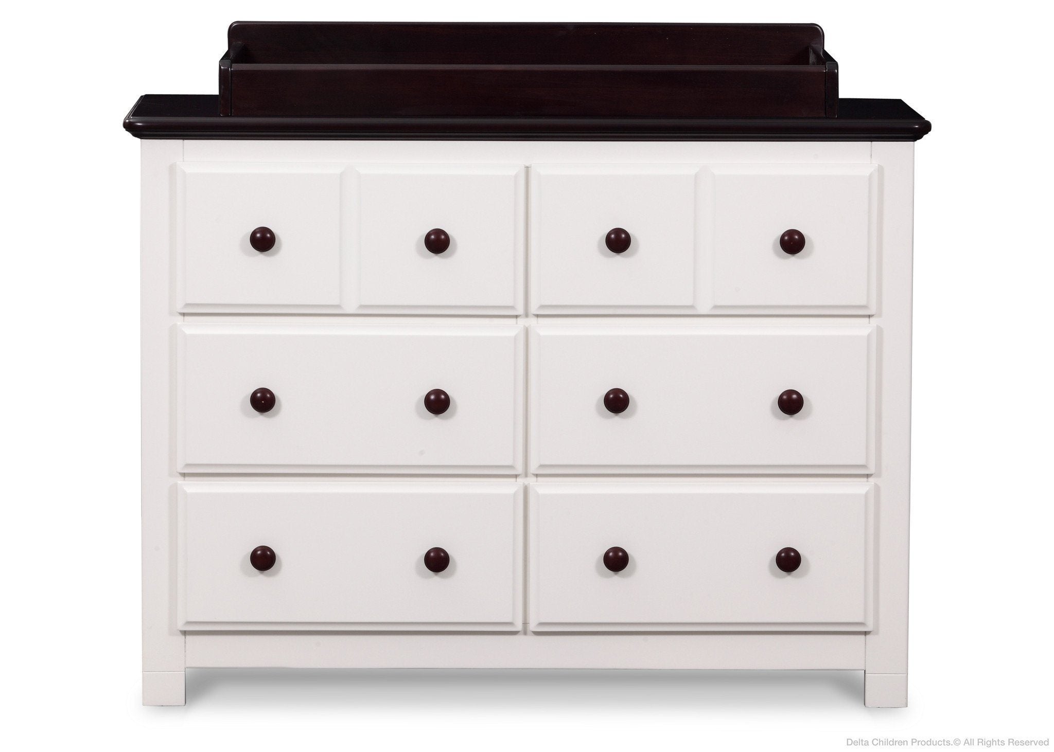 Chalet 6 Drawer Dresser - Solid Wood Bedroom Chest of Drawers for Clothes Storage | Perfect for Master Bedroom, Guest Room & Dorm Organization
