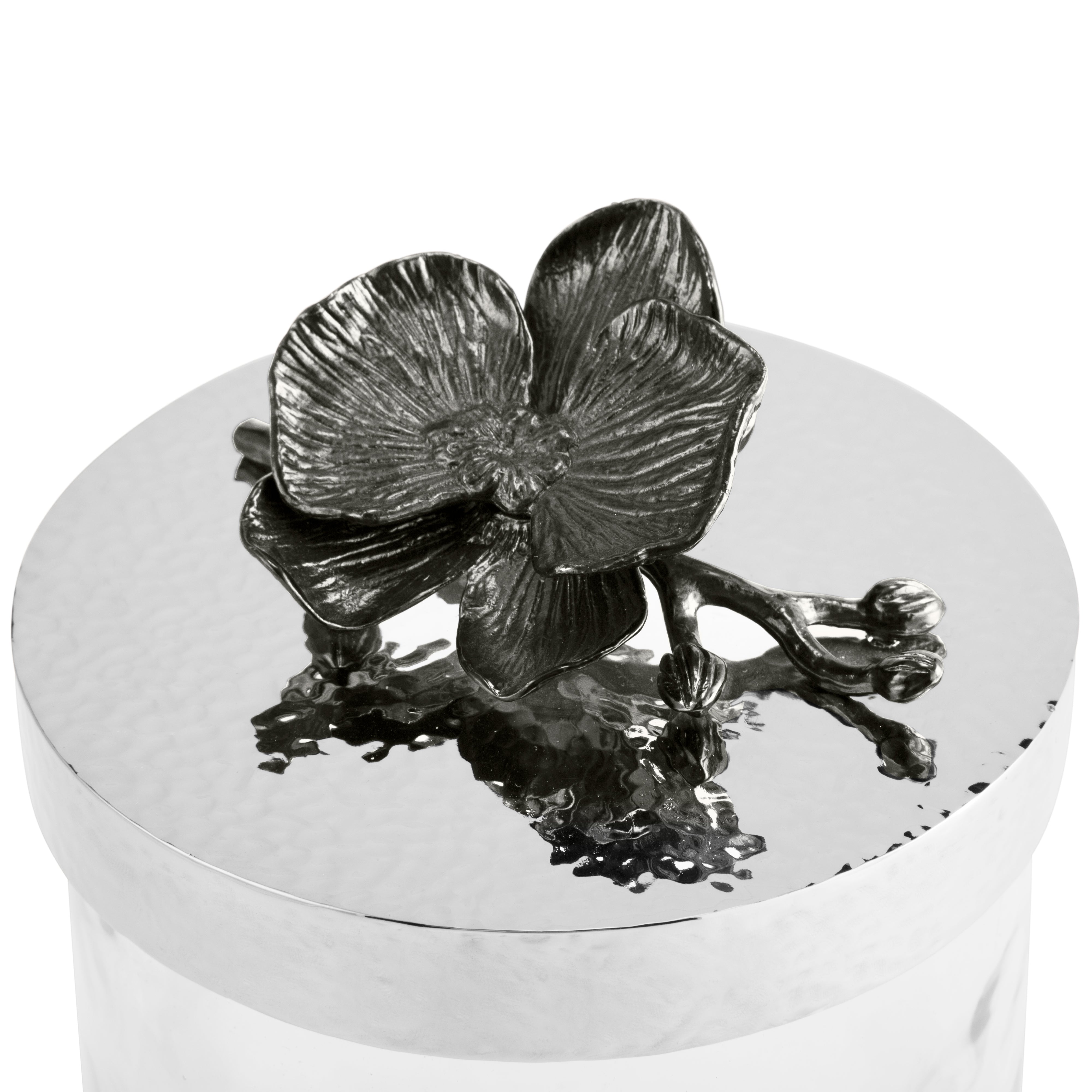 Premium Black Orchid Scented Aromatherapy Canister - Relaxing Home & Office Fragrance for Stress Relief & Mood Enhancement