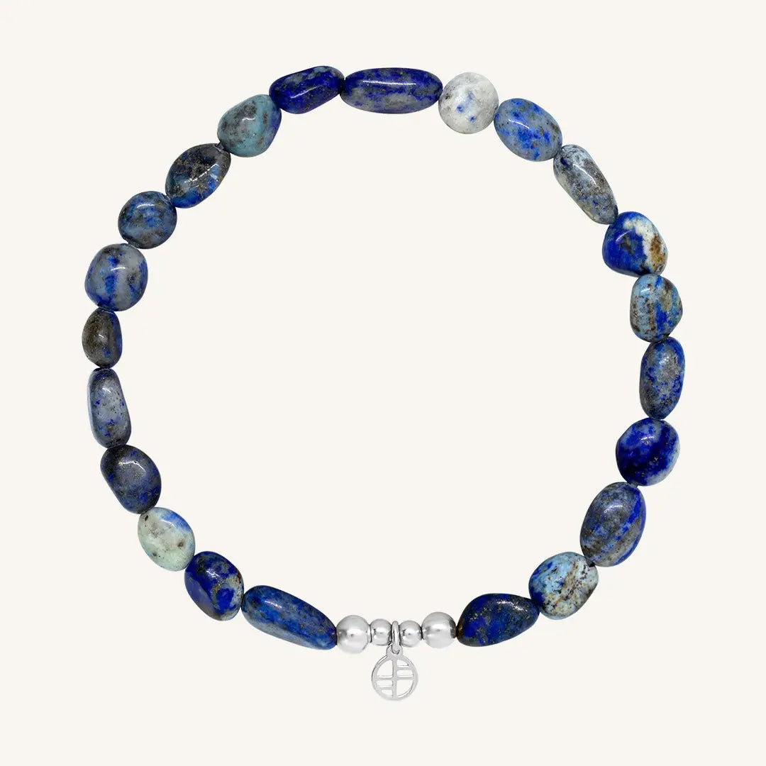 Bennett Lapis Bracelet - Genuine Lapis Lazuli Stone of Friendship Bracelet for Women | Perfect Gift for Best Friends, Healing & Spiritual Jewelry for Everyday Wear