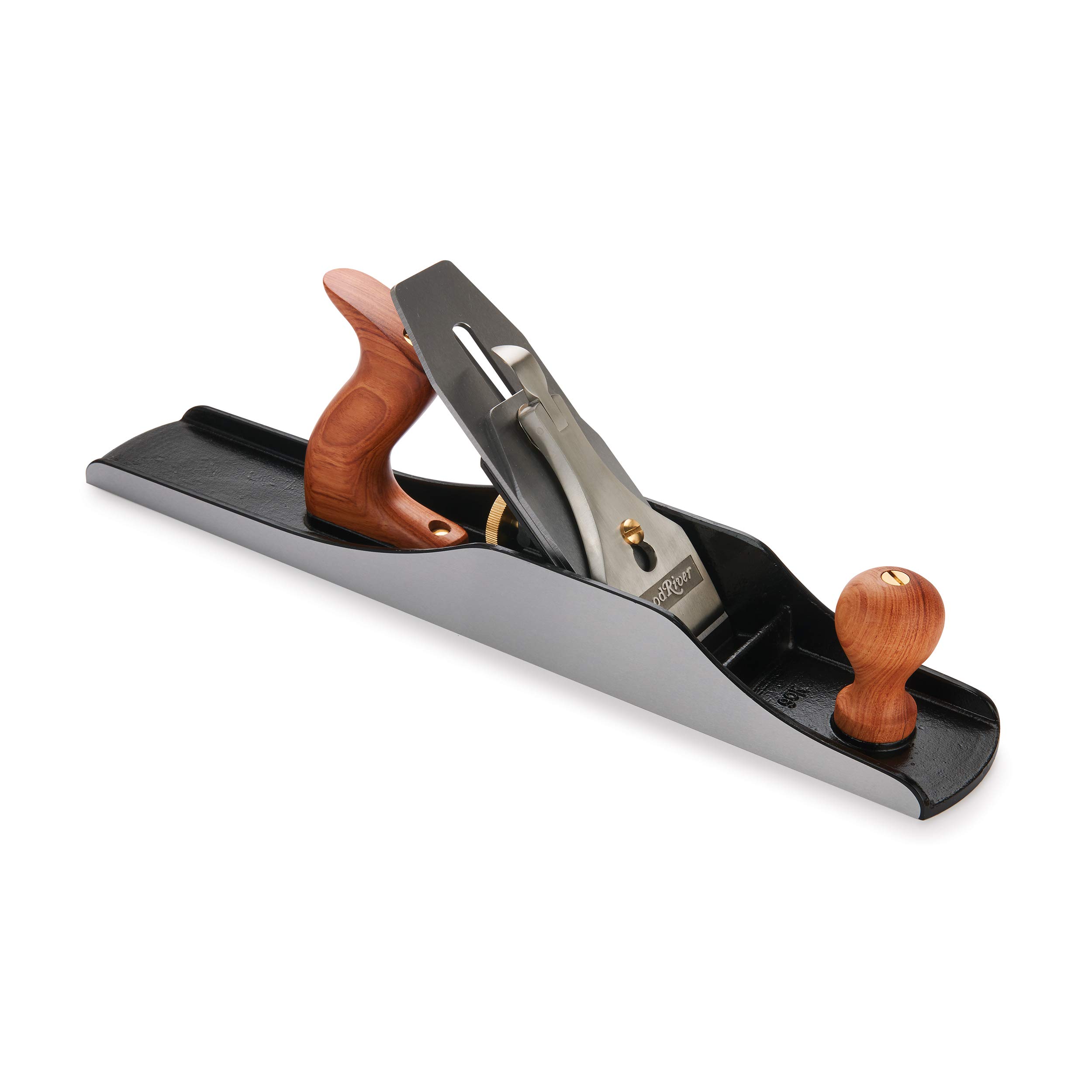 WOODRIVER #6 Bench Plane V3 - Premium Woodworking Hand Tool for Smoothing & Finishing - Perfect for Carpentry, DIY Projects & Furniture Making