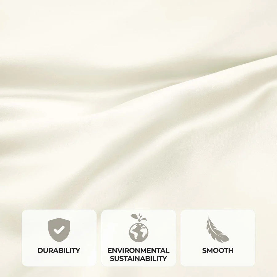Premium 300 Thread Count Modal Bed Sheet Set from Beechwood - Deep Pocket Fitted Sheets for Queen/King Size Beds - Ultra Soft & Breathable Bedding for All-Season Comfort