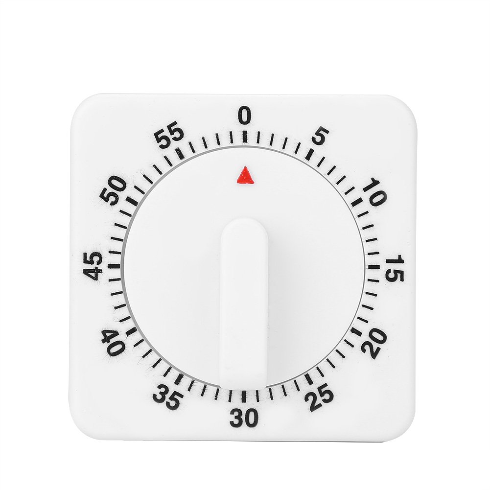 60 Minute Mechanical Kitchen Timer - Portable Countdown Cooking Tool for Baking, Food Prep & Kitchen Tasks | Perfect for Home Chefs & Meal Prepping