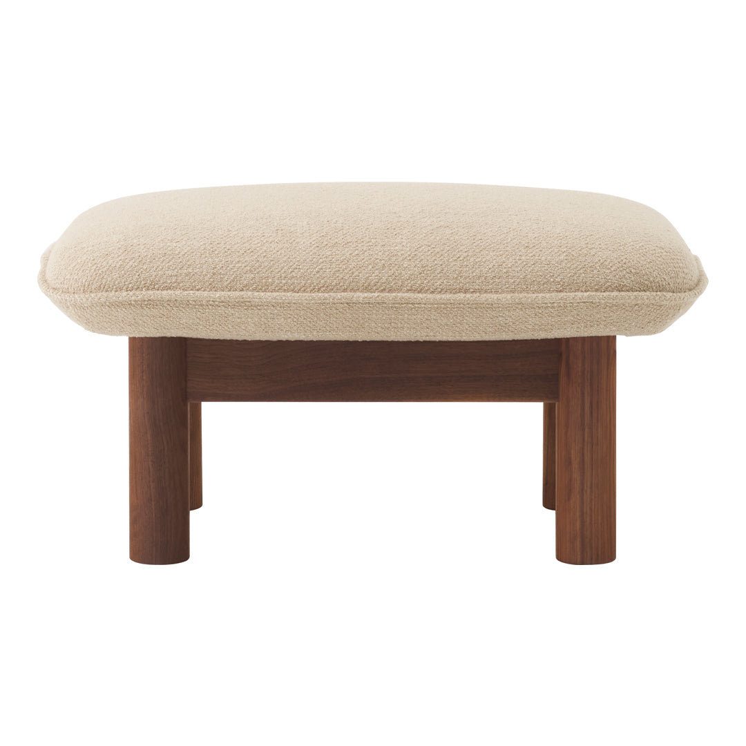 Brasilia Ottoman - Modern Round Storage Ottoman with Lift Top, Upholstered Footrest & Coffee Table - Perfect for Living Room, Bedroom & Home Decor