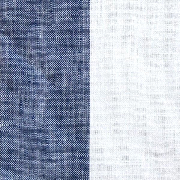 Navy & White