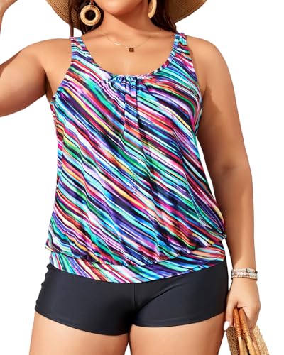Colored Diagonal Stripes