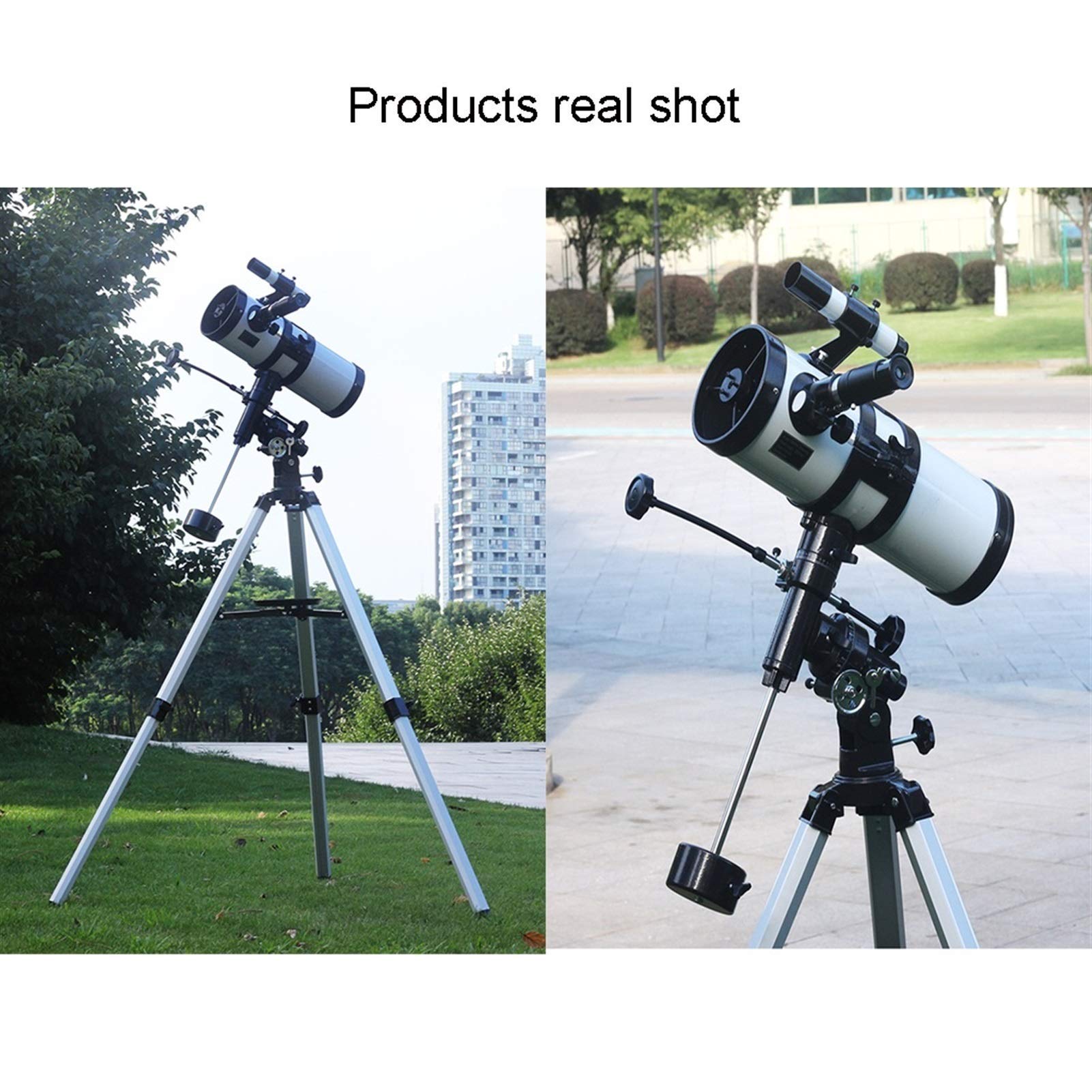ZXNANA 70mm Aperture Reflecting Telescope with Tripod - Portable Astronomical Telescope for Beginners, Kids & Adults - Perfect for Stargazing, Moon Watching & Outdoor Exploration (Package 1)
