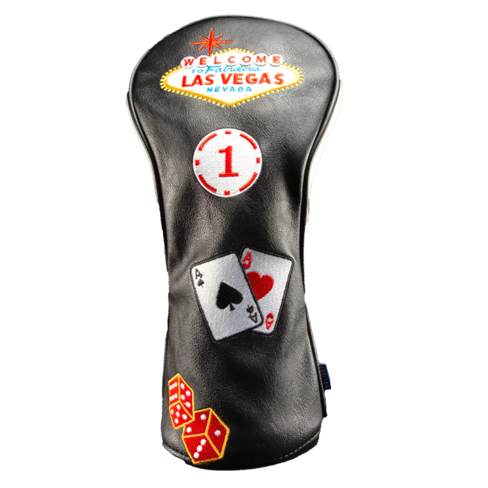 Premium CMC Design Las Vegas Golf Driver Headcover - Stylish & Durable Club Protection for Men & Women | Perfect for Golf Courses, Driving Ranges & Travel