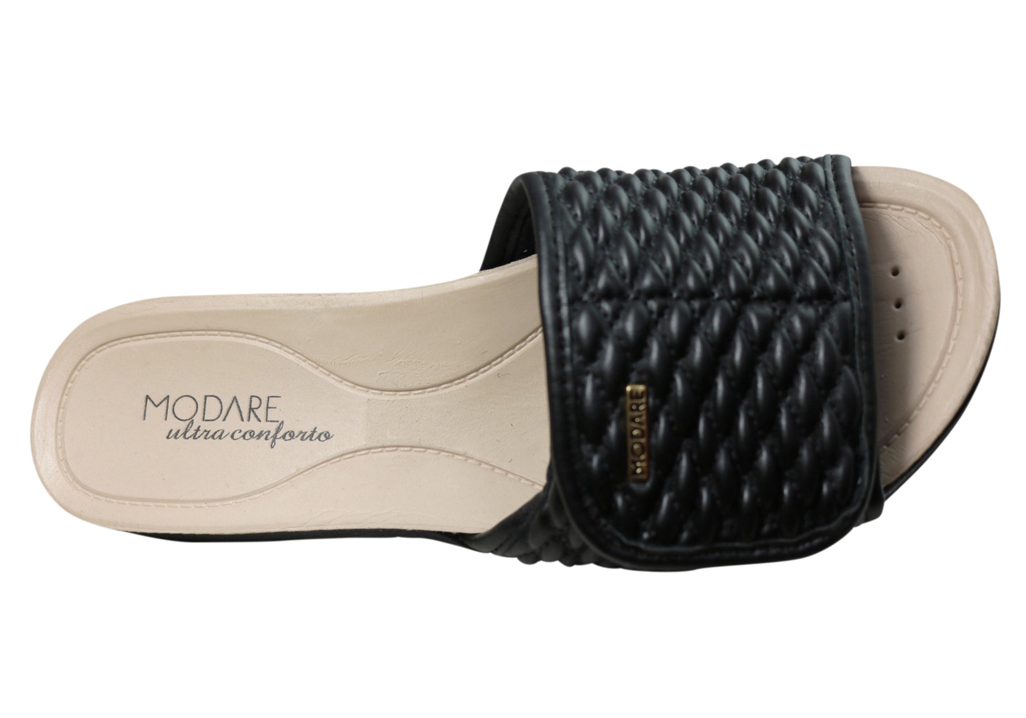 Modare Ultra Comfort Jacinda Women's Adjustable Slide Sandals - Lightweight & Cushioned for Walking, Beach, Pool & Home Use