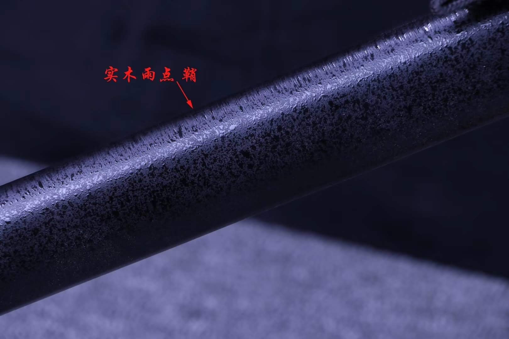 Handmade Chinese Tang Dao Sword - High Carbon Spring Steel Blade with Wooden Scabbard - Full Tang Battle Ready Sword for Martial Arts Training, Cosplay & Collection