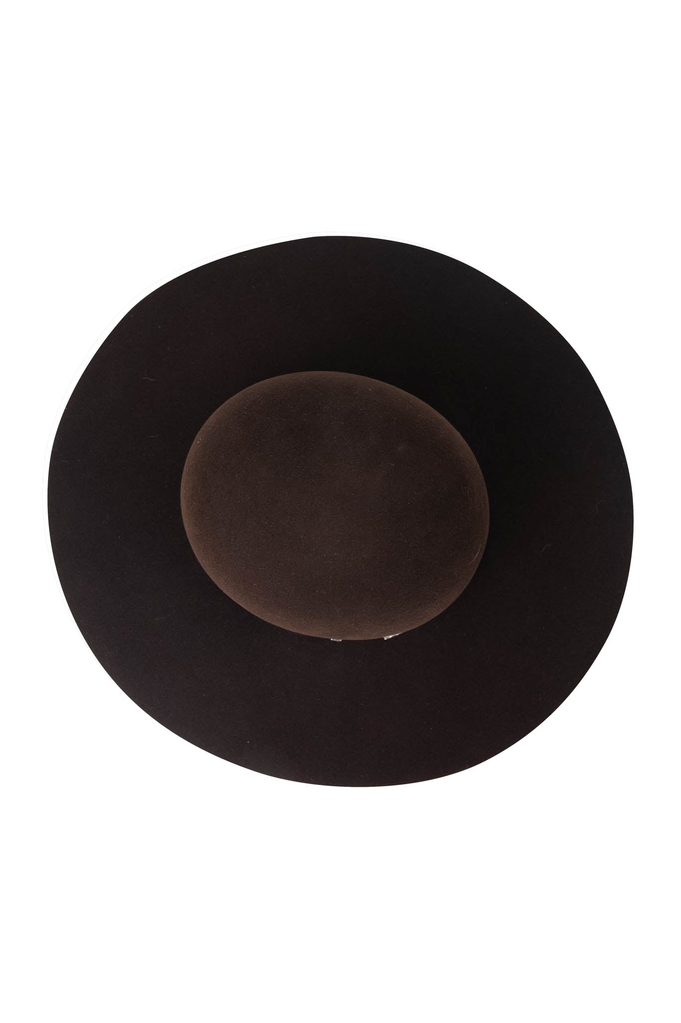 Rock'em 10X Chocolate Beaver Open Crown Felt Cowboy Hat for Men - Western Rodeo, Country Music Festivals & Outdoor Adventures