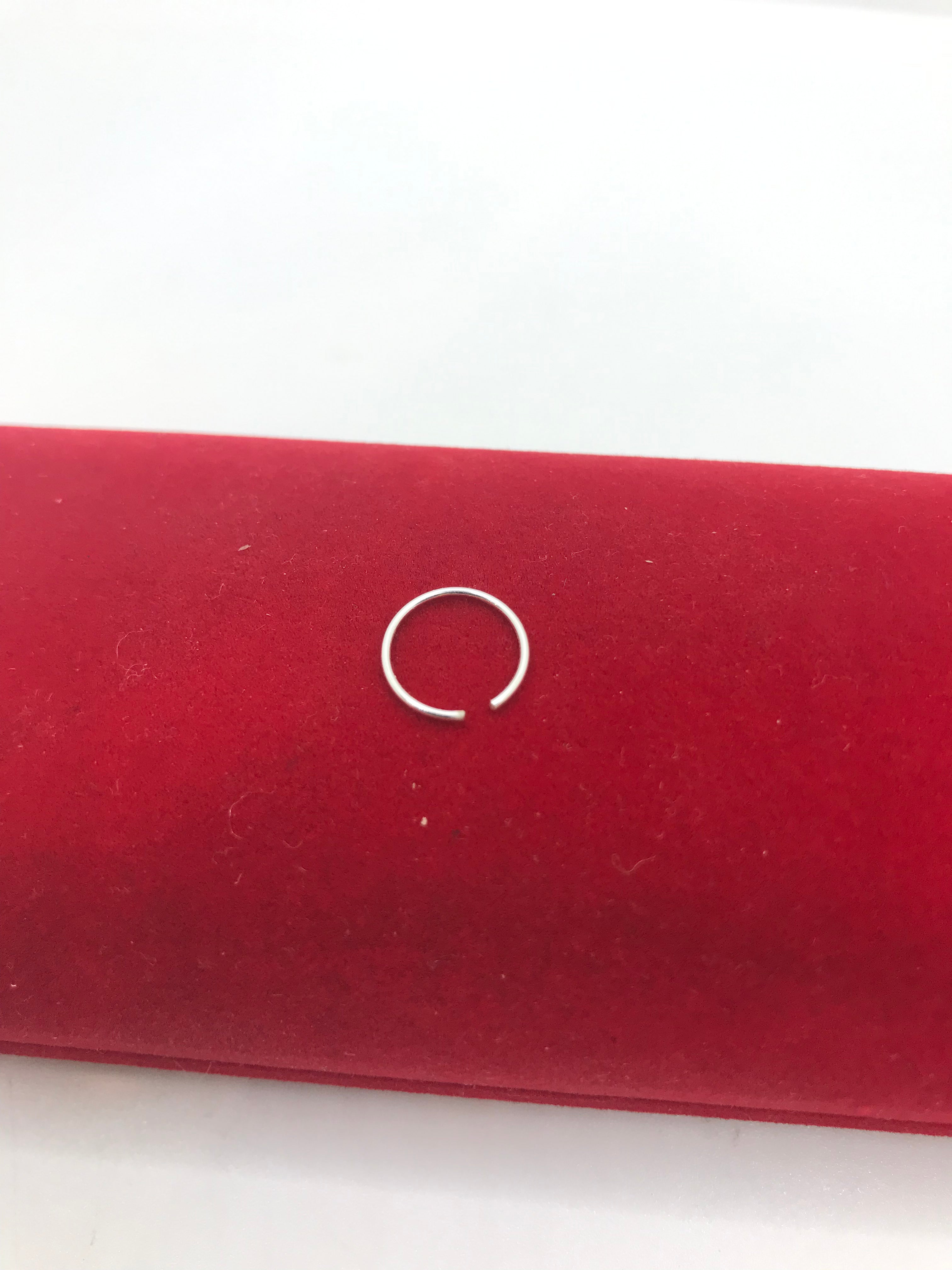 Simple & Stylish Plain Nose Rings for Women - Hypoallergenic Surgical Steel Nose Hoops - Perfect for Everyday Wear, Parties & Special Occasions