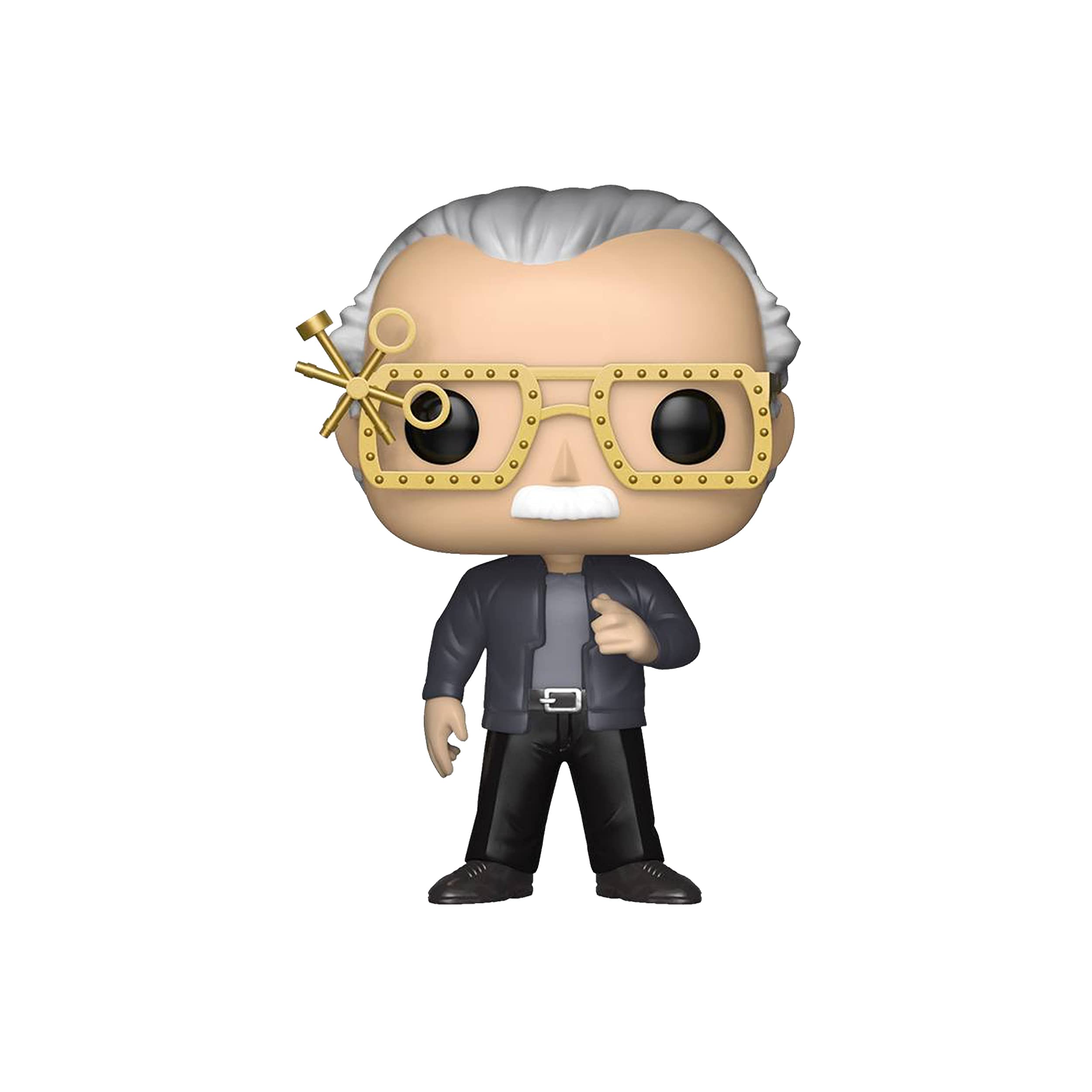 Funko Pop Marvel Guardians of the Galaxy Stan Lee Collectible Vinyl Figure - Limited Edition Movie Character Toy for Display & Gifts | Perfect for Marvel Fans, Collectors & Pop Culture Enthusiasts