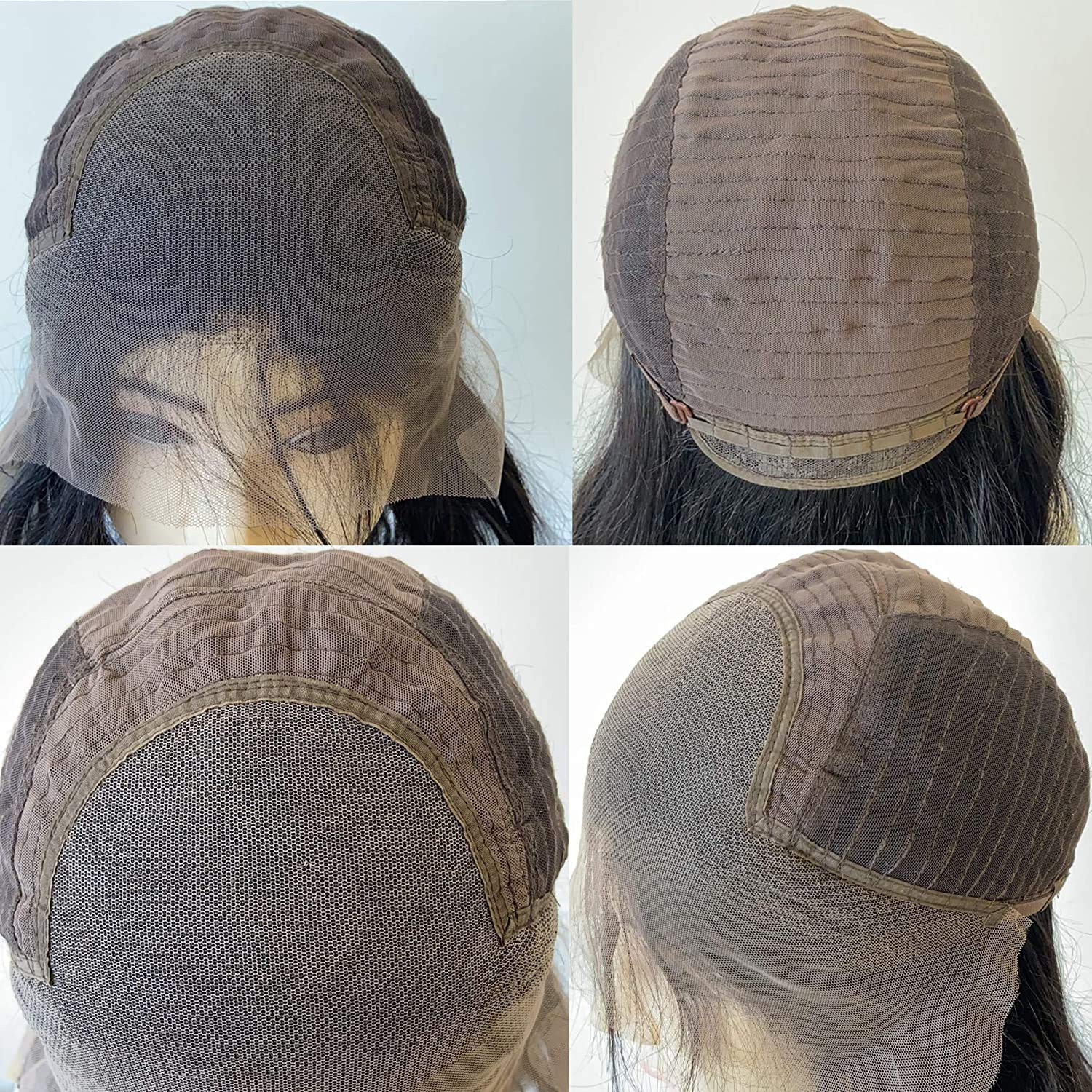 Ombre Brown Curly Brazilian Remy Human Hair Wig - Glueless HD Transparent 13×4 Lace Front Wig #4/30 - Preplucked Deep Part with Baby Hair for Black Women - 150% Density 10 Inch - Perfect for Daily Wear, Parties & Special Occasions