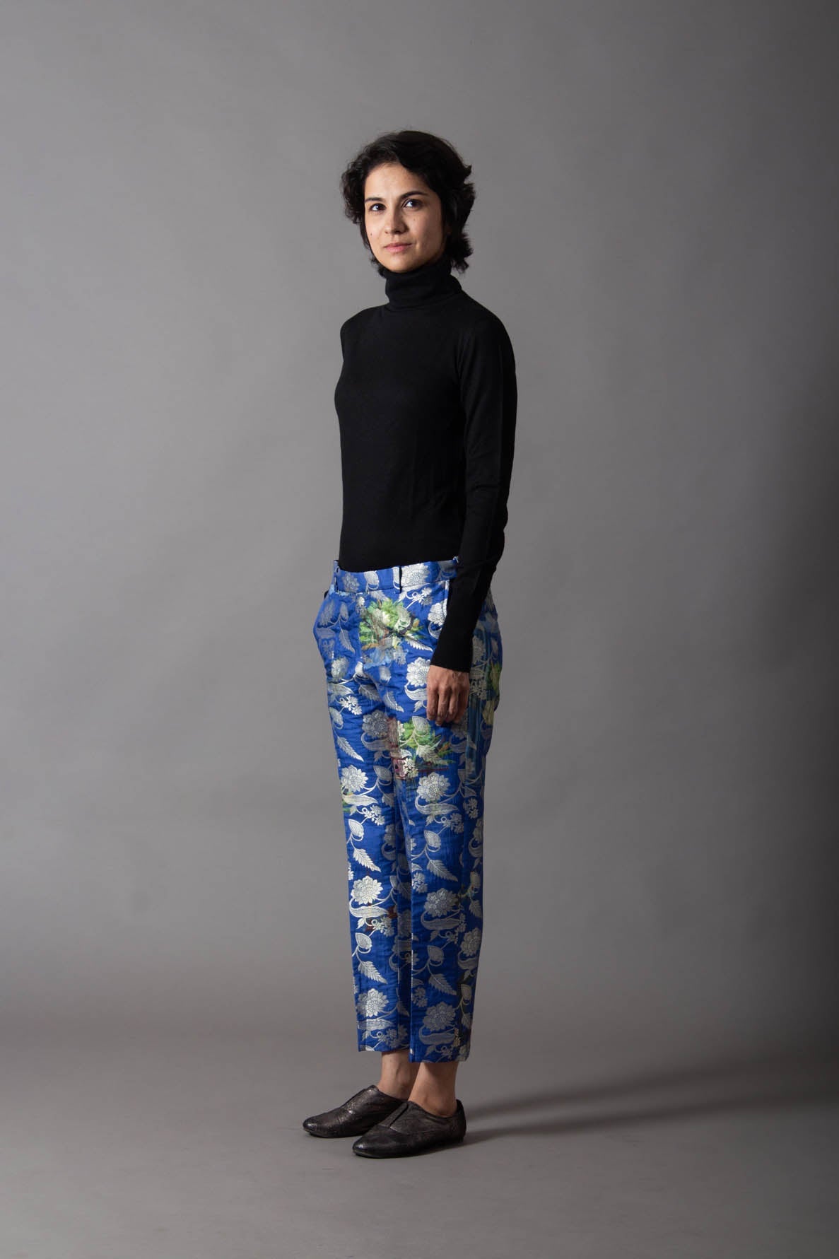 Cobalt Royal Slim Fit Dress Pants for Men - Professional Office Wear & Formal Occasions