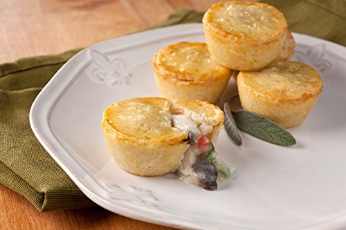 Bulk Frozen Chicken Marsala Pot Pie - Gourmet Chicken Appetizers for Parties & Events (8 Trays) | Perfect for Catering, Holiday Meals & Family Gatherings