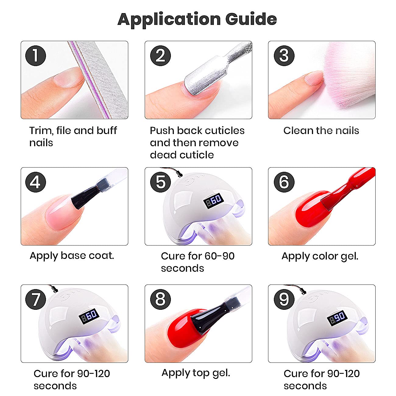 RARJSM 15ML Pearl Gel Nail Polish - Lavender UV LED Gel Polish for Nails, Quick Dry Shell Shiny Nail Varnish, Professional Salon Quality (Requires UV/LED Lamp) - Perfect for Home Manicures, Nail Art Designs, and Salon Use