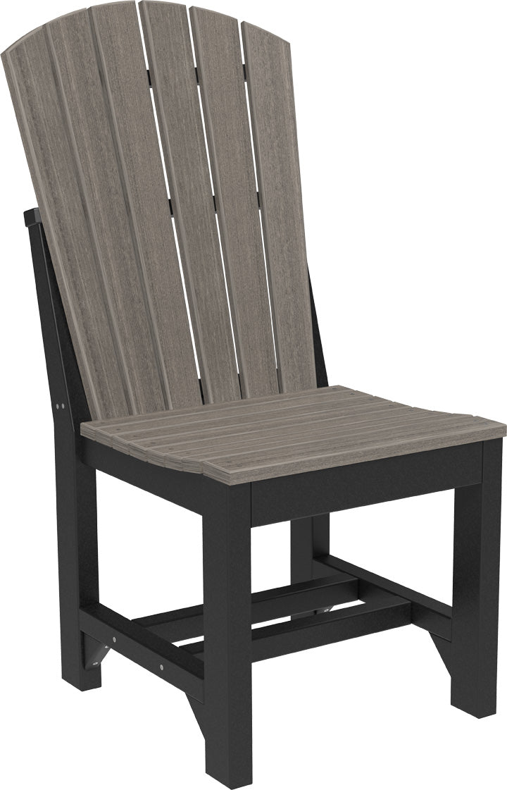 Premium Adirondack Side Chair - Outdoor Dining Height - Perfect for Patio, Deck, Garden & Backyard Relaxation