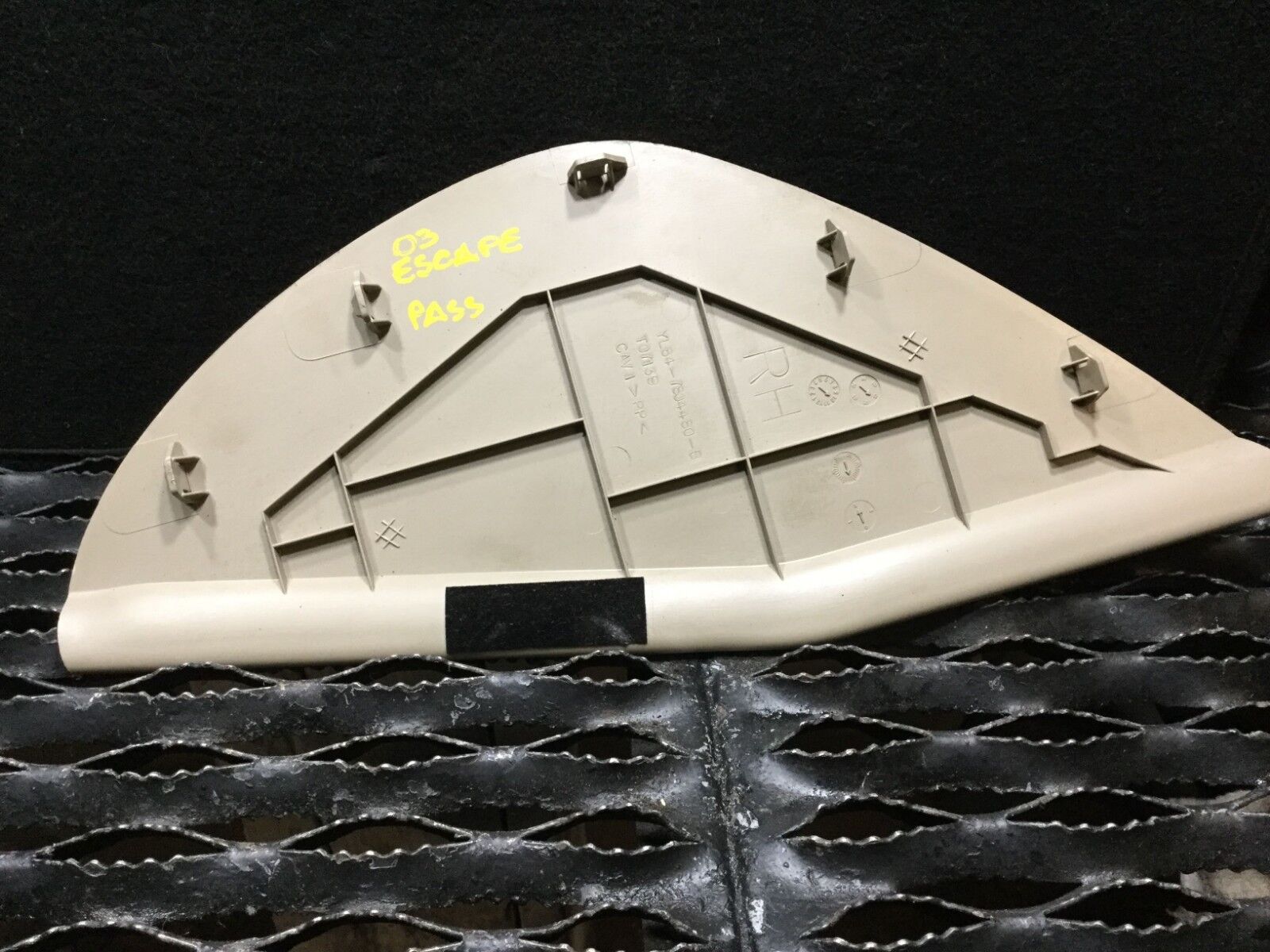 Genuine OEM Tan Right Dash End Cap Cover for 2001-2007 Ford Escape - Perfect for Interior Restoration & Customization Projects