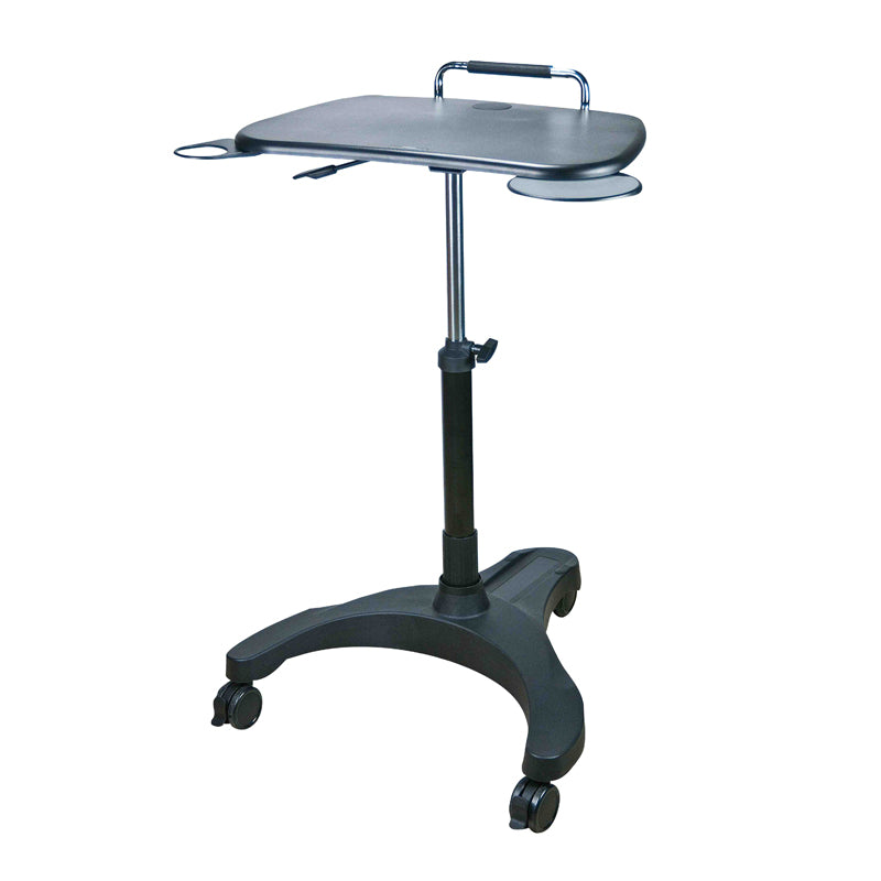 Adjustable Height Laptop Desk with ABS Platform - Portable Standing Desk for Home, Office & Gaming - Ergonomic Workstation for Better Posture & Comfort