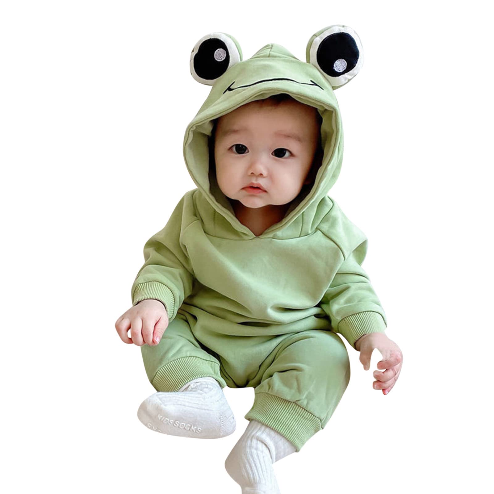 Handmade 3D Frog Halloween Costume for Newborn Baby Boys - Cute Photo Props & Outfit Set - Perfect for Halloween Parties, Photoshoots, and Baby Gifts