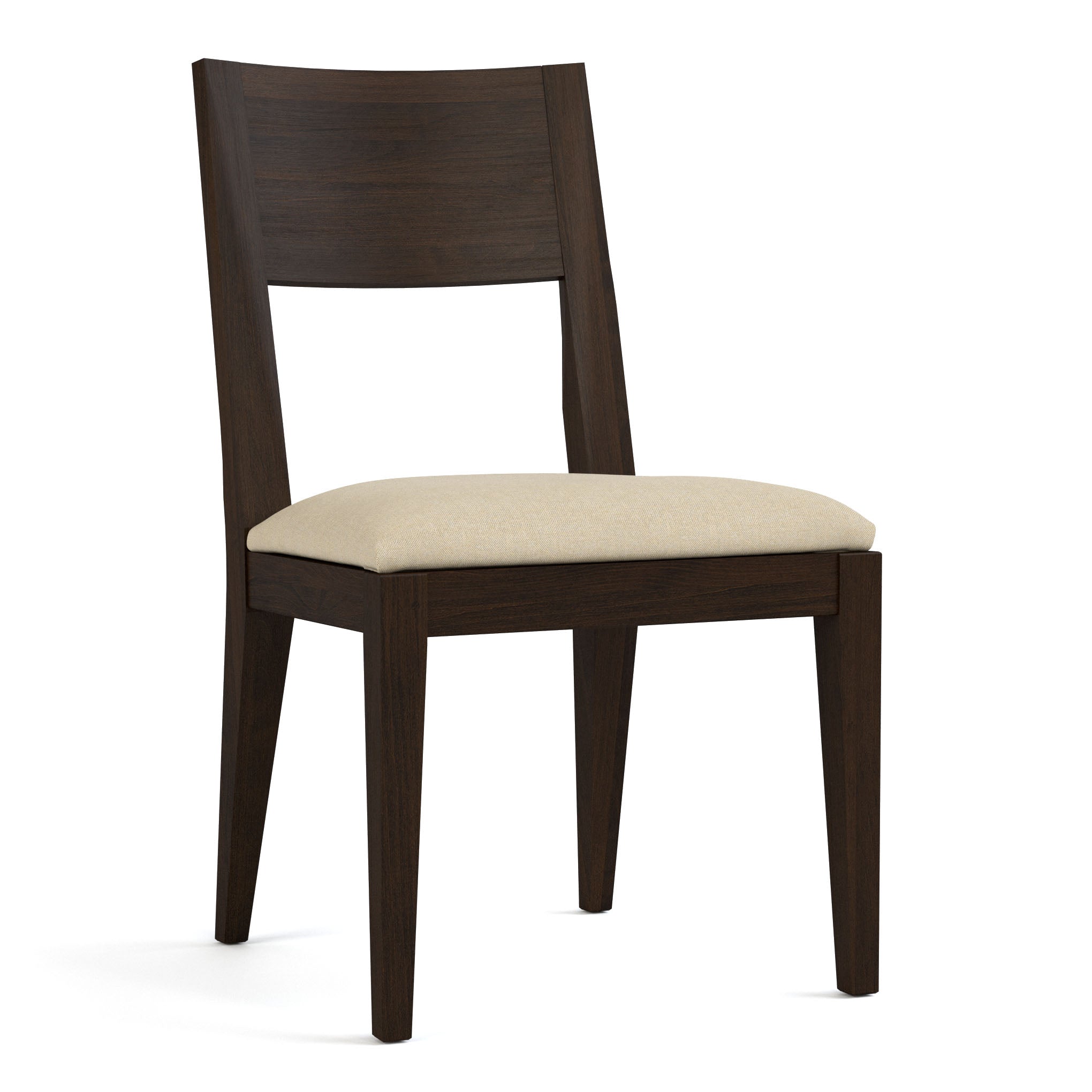 Dwyer Upholstered Side Chair - Modern Accent Dining Chair with Wooden Legs for Living Room, Bedroom & Office - Comfortable Upholstered Seat for Home Decor & Dining Room Furniture