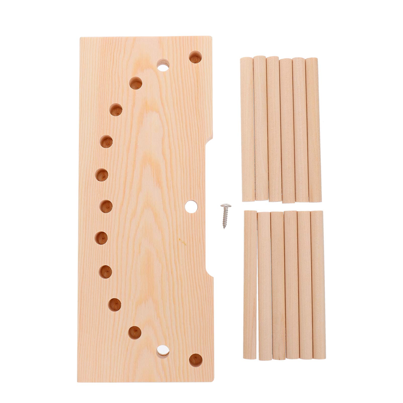 FALOME Wooden Bow Maker Kit - DIY Ribbon Wreath & Corsage Making Tool for Handcrafted Bows, Perfect for Home Decor, Wedding, Party & Gift Wrapping Supplies