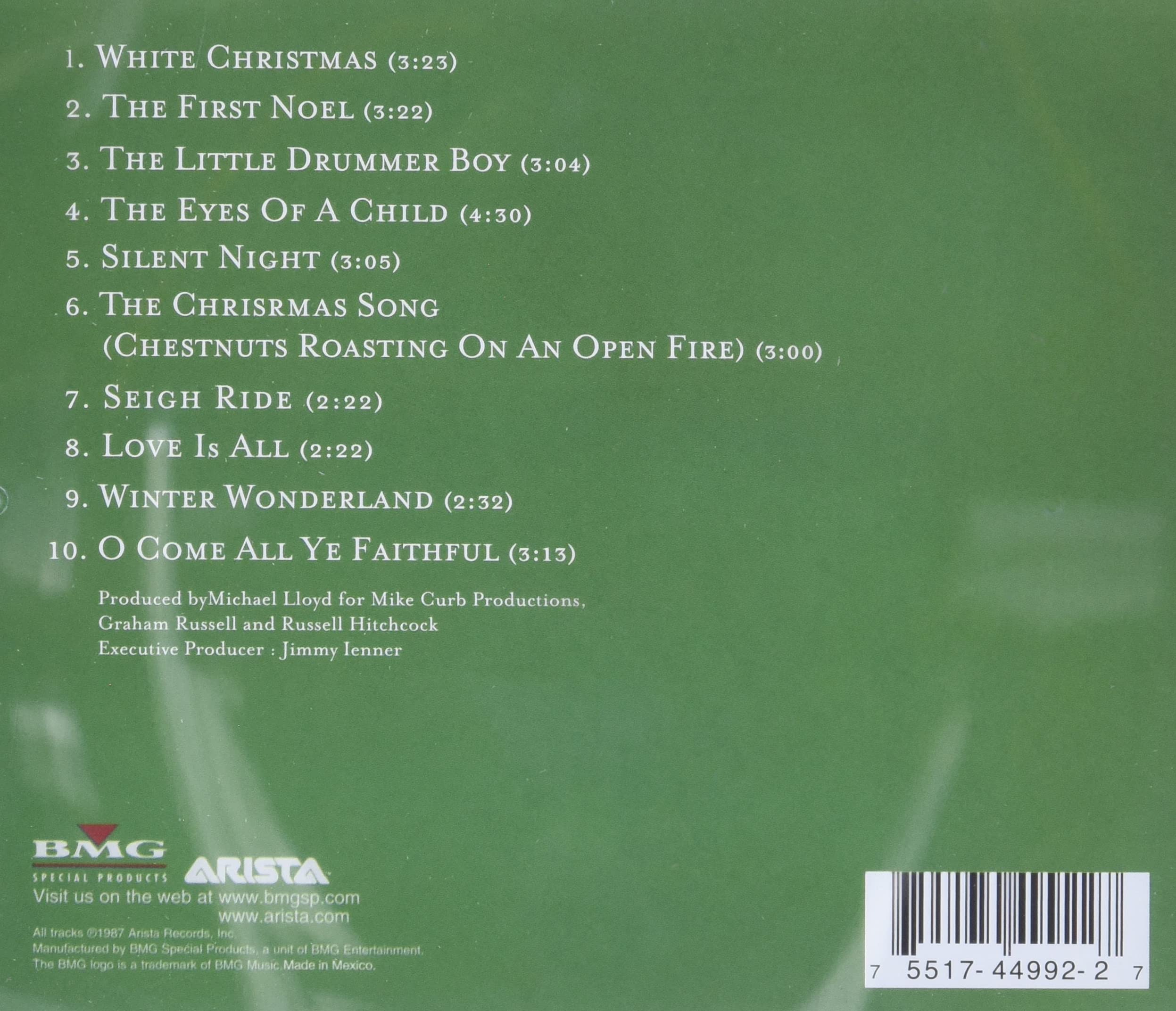 Air Supply Christmas Album - Holiday Music Collection for Festive Celebrations, Gifts & Cozy Winter Evenings