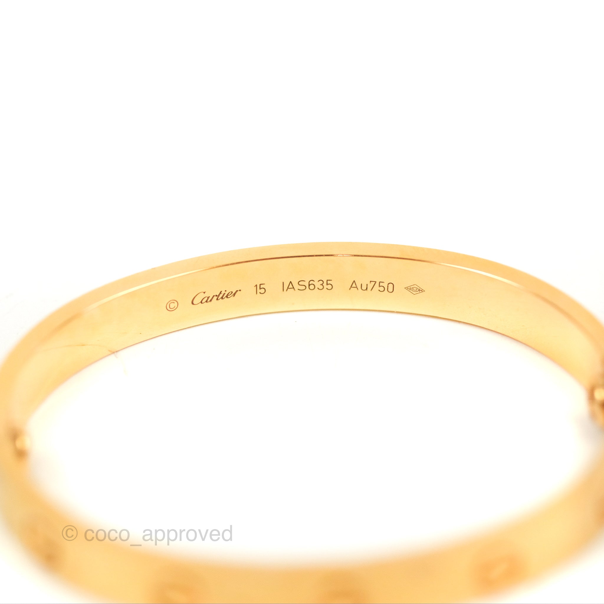 Cartier Love Bracelet 18K Rose Gold for Women - Luxury Jewelry Gift for Anniversary, Valentine's Day & Special Occasions