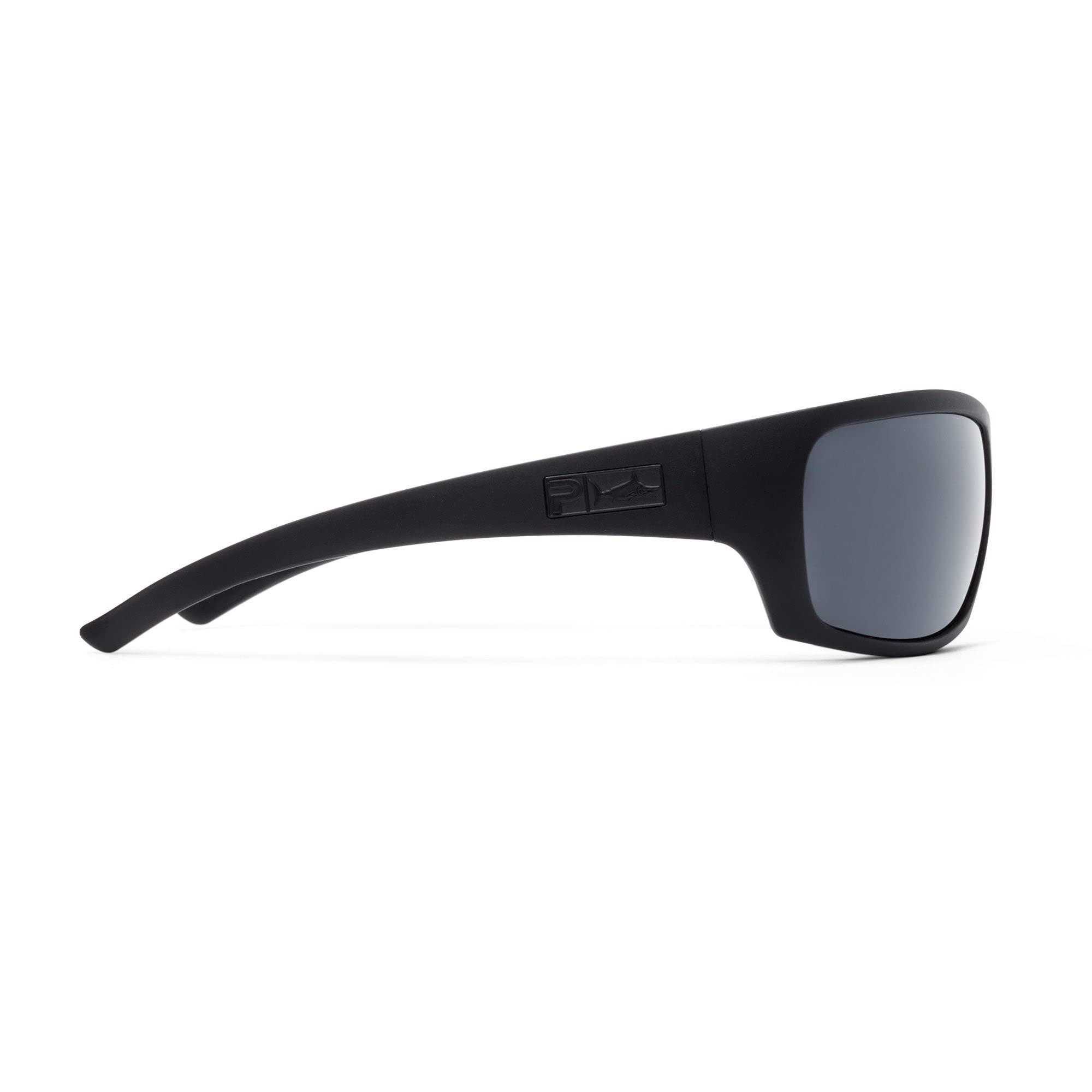 PELAGIC The Mack - Polarized Polycarbonate Lens Fishing Sunglasses for Men & Women - UV Protection, Anti-Glare, Comfortable Fit for Boating, Kayaking, and Outdoor Water Sports