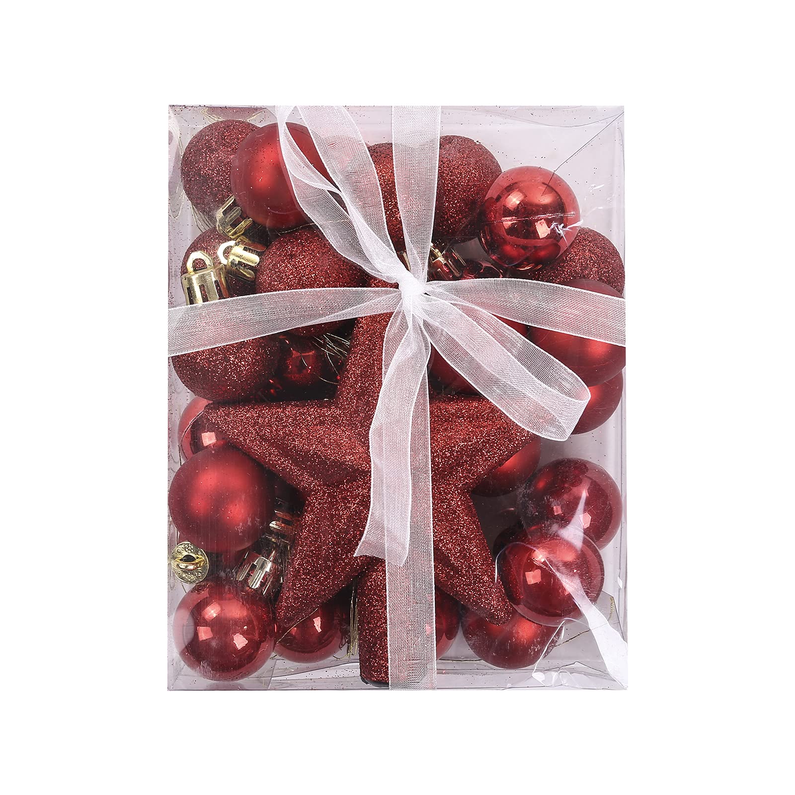 30 PCS Shatterproof Christmas Ornaments 1.18