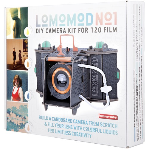 Lomography LomoMod No.1 35mm Film Camera - Vintage Style DIY Kit for Creative Photography | Perfect for Travel, Street & Experimental Shooting