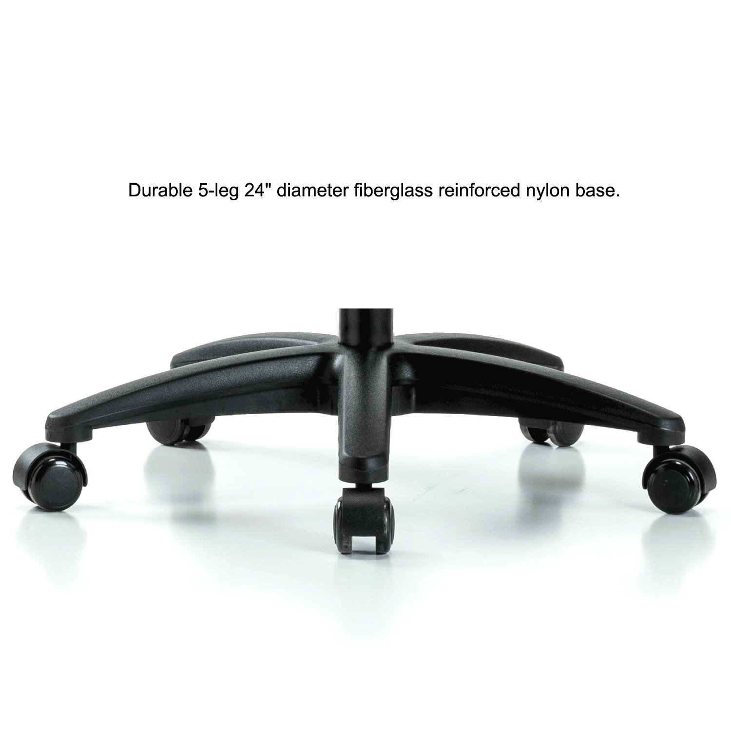 Adjustable Rolling Doctor Stool with Back Support - 300 lb Capacity, Burgundy Vinyl - Perfect for Medical Offices, Dental Clinics & Home Workstations