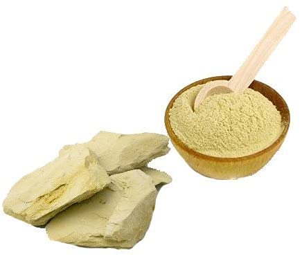 TUFFPACK Pure Multani Mitti Stone - 100% Natural Herbal Clay for Face & Hair Care (990g) | Deep Cleansing Facial Mask & Hair Treatment | Perfect for Spa Days & Ayurvedic Beauty Routines