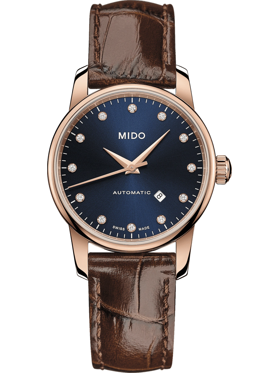 Mido Baroncelli Midnight Blue Ladies Watch - Elegant Swiss Automatic Timepiece for Women | Perfect for Formal Events, Business Meetings & Evening Occasions