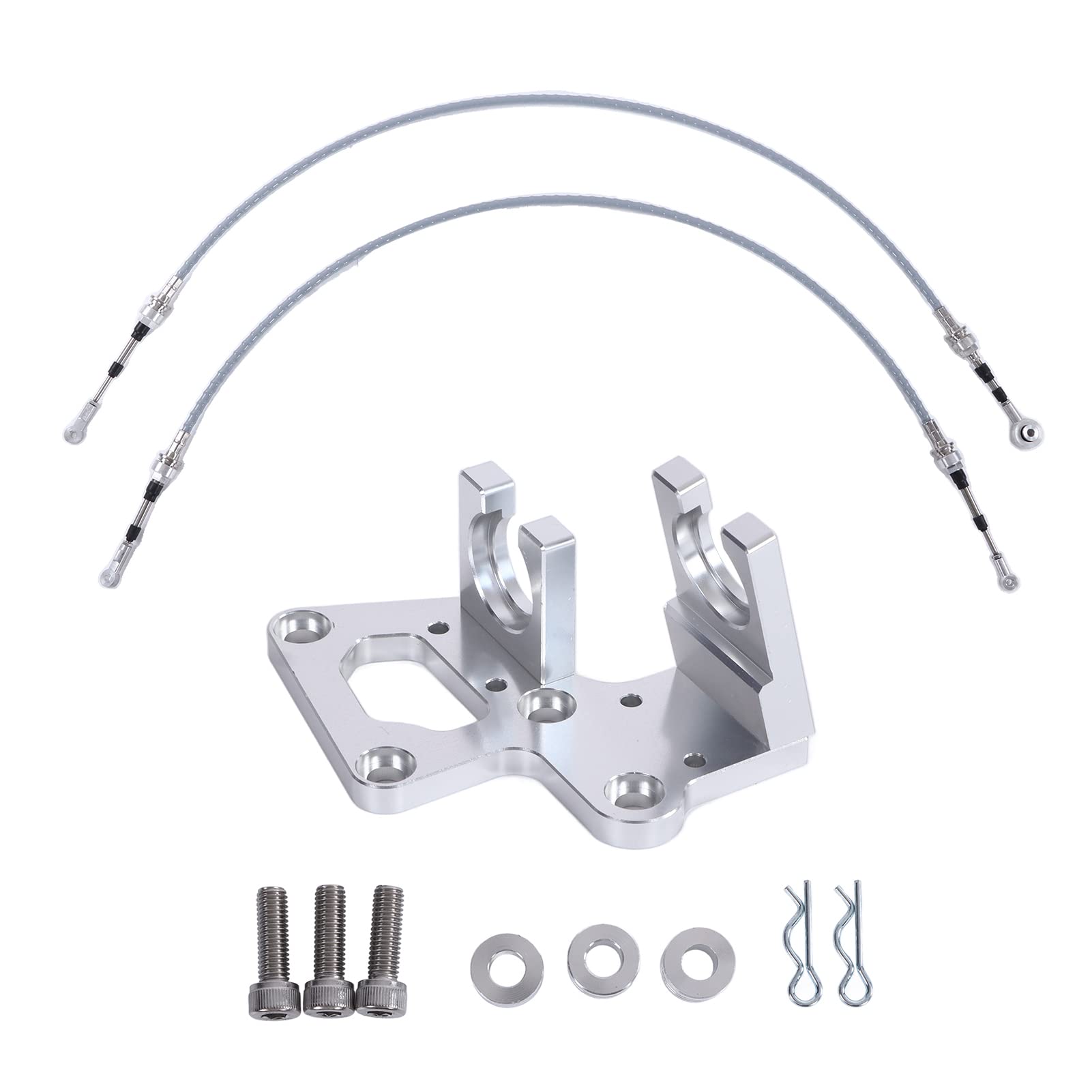 K20 K24 K-Series Transmission Kick Down Cable & Shifter Bracket Replacement for Honda Civic CRX EG EK - Perfect for Engine Swaps & Performance Upgrades