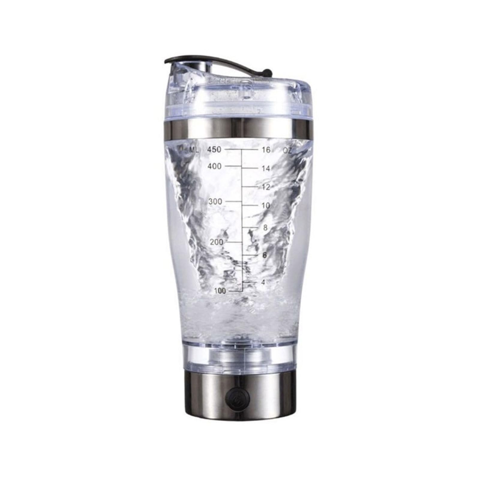 USB Rechargeable Electric Protein Shaker Bottle - Portable Automatic Mixing Cup for Protein Powder, Smoothies & Shakes - Perfect for Gym, Workout & Travel