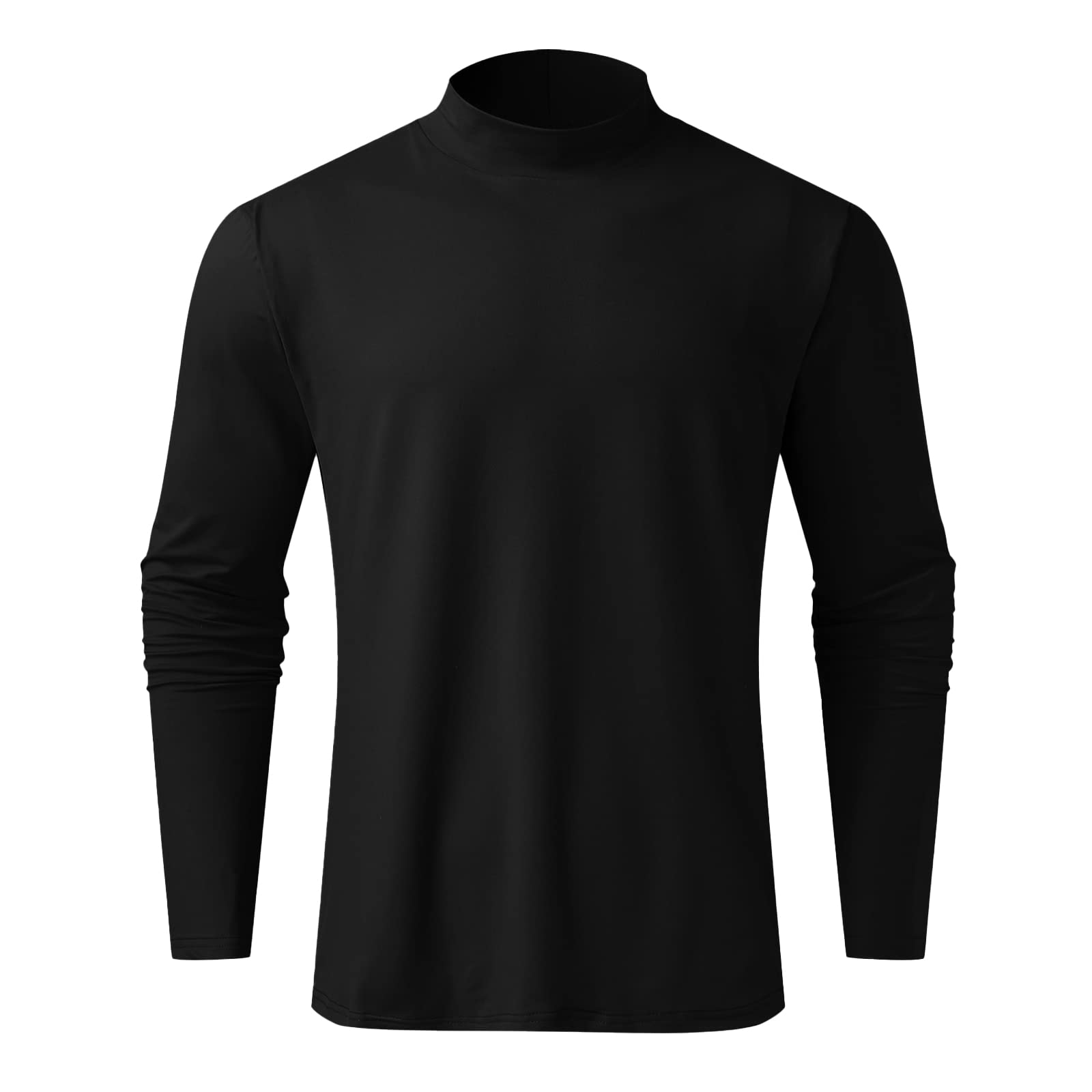 Men's Slim Fit Cotton Turtleneck Pullover Sweater - Long Sleeve Casual Knit Top for Fall & Winter - Perfect for Office, Date Night, and Holiday Outfits