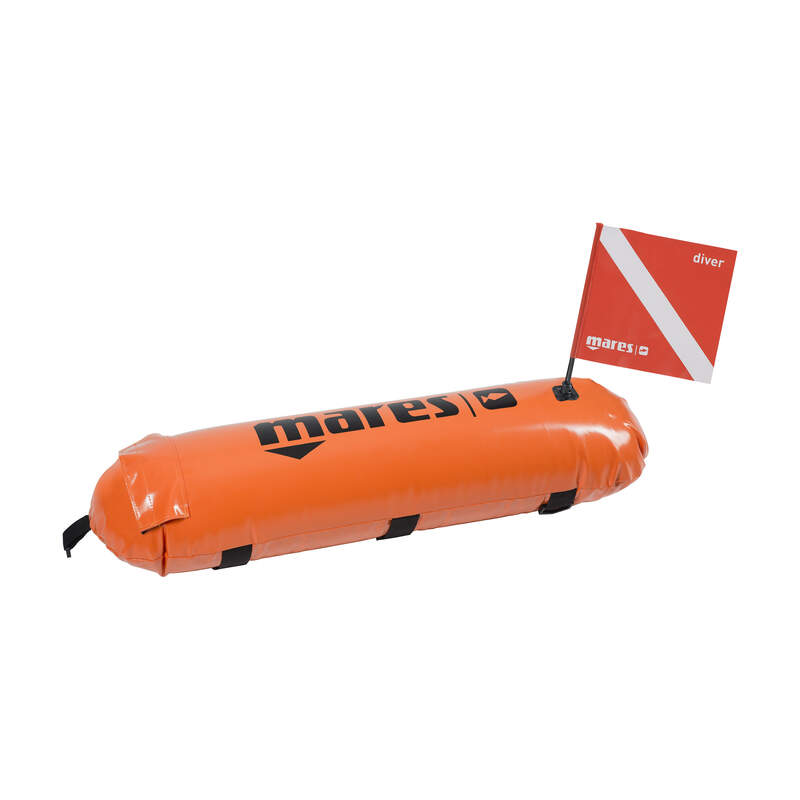 Mares Free Diving Hydro Torpedo Buoy - High Visibility Safety Float for Scuba & Spearfishing | Perfect for Ocean, Lake & Open Water Adventures