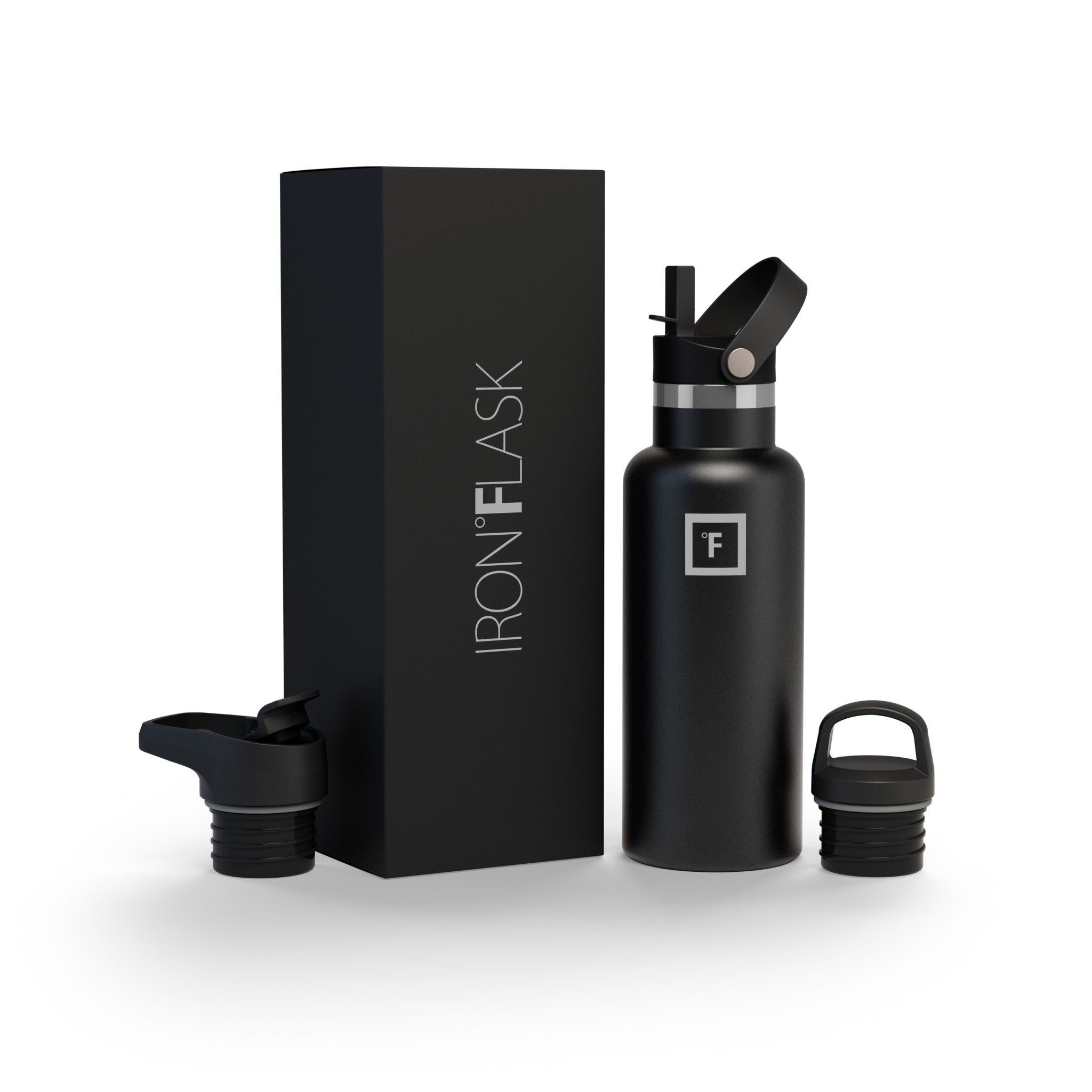 16 Oz Narrow Mouth Water Bottle with Straw Lid - Leakproof & BPA-Free - Perfect for Gym, Hiking, Travel & Everyday Hydration