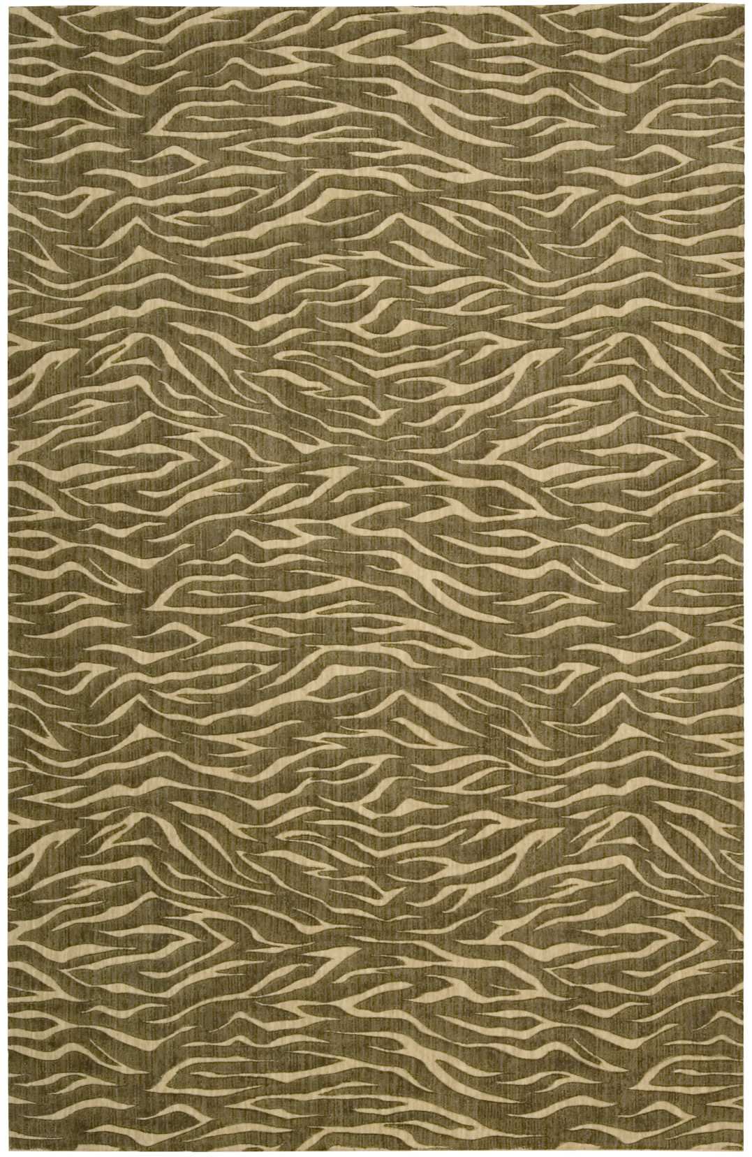 Nourison Cosmopolitan Eclectic Cocoa 5'3