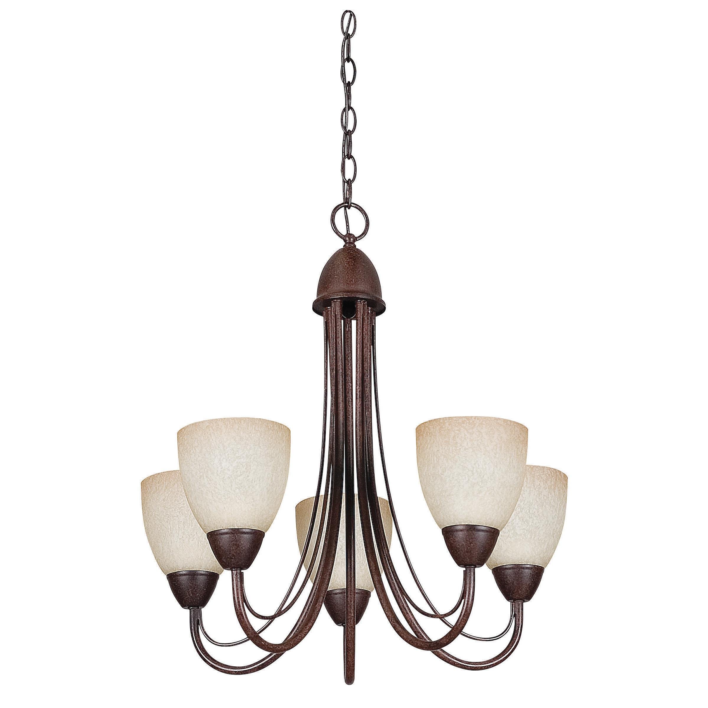 F2485-62 Elegant Rubbed Bronze Chandelier with Alpine Glass Crystals - Perfect for Dining Room, Living Room & Bedroom Lighting