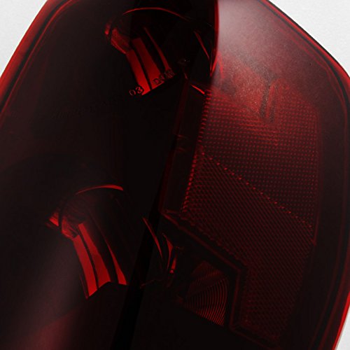 AKKON Dark Red LED Tail Lights Replacement for Chevy Colorado & GMC Canyon - Left Driver Side & Right Passenger Side - Enhanced Safety & Style for Night Driving & Off-Road Adventures